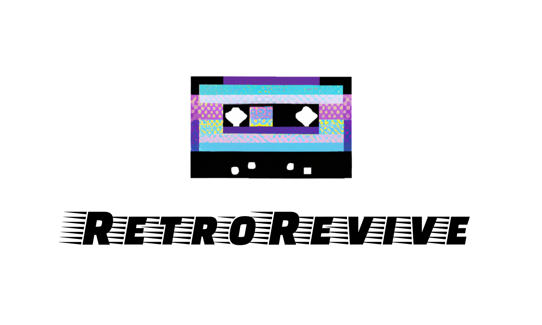 90s Logo Generator – Custom Designed for You Logo for RetroRevive 1