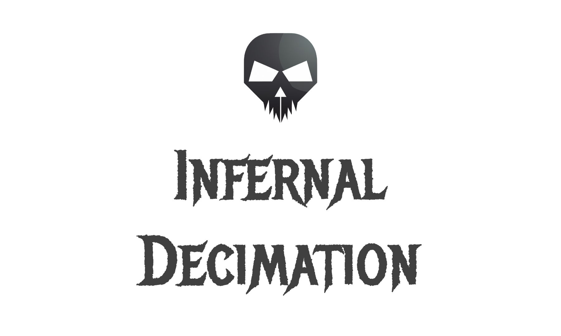 Death Metal Logo Maker Logo for Infernal Decimation 3
