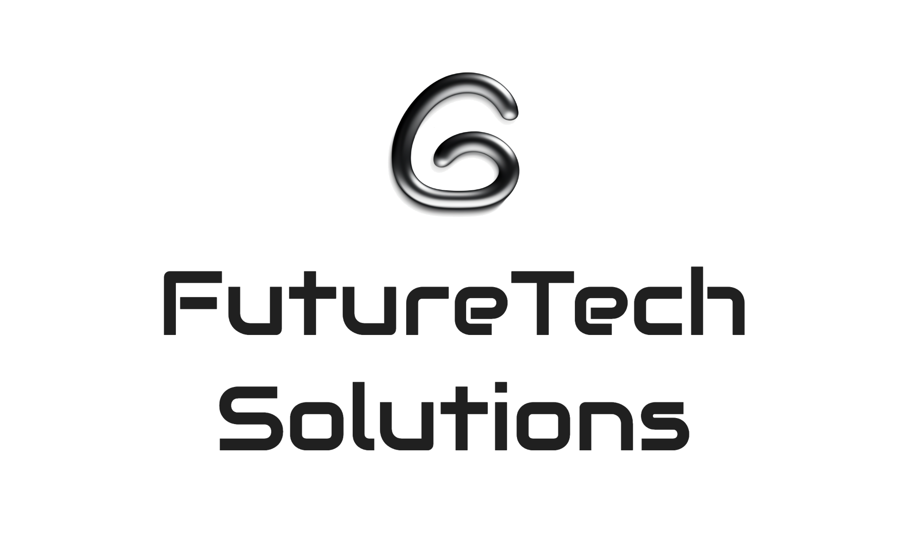 Futuristic Logo Maker Logo for FutureTech Solutions 3