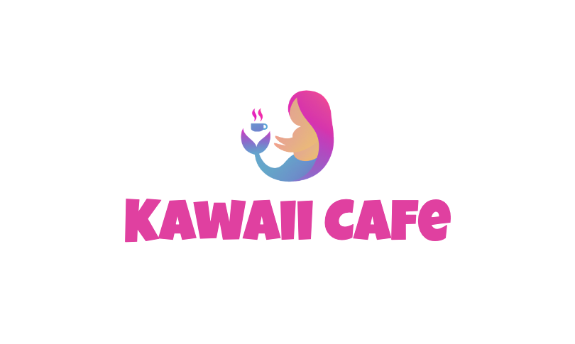 Kawaii Logo Maker Logo for Kawaii Cafe 3