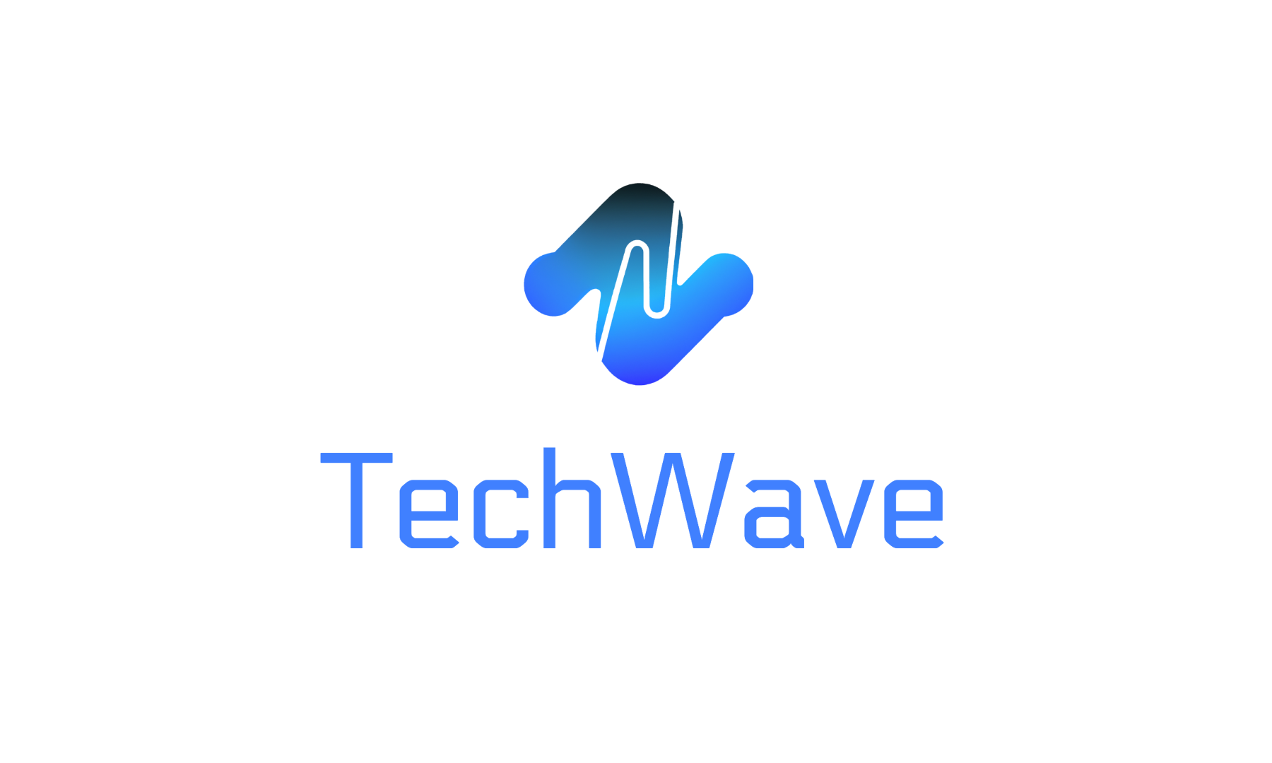 Modern Logo Maker Logo for TechWave 2