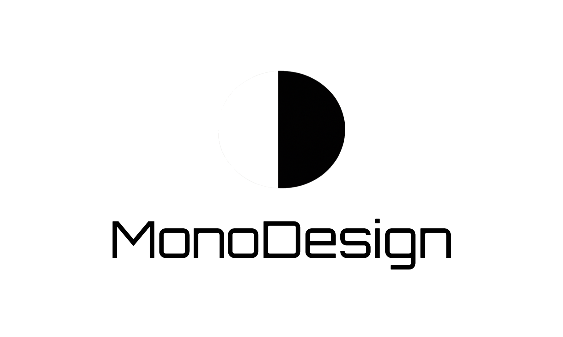 Monochrome Logo Maker Logo for MonoDesign 2