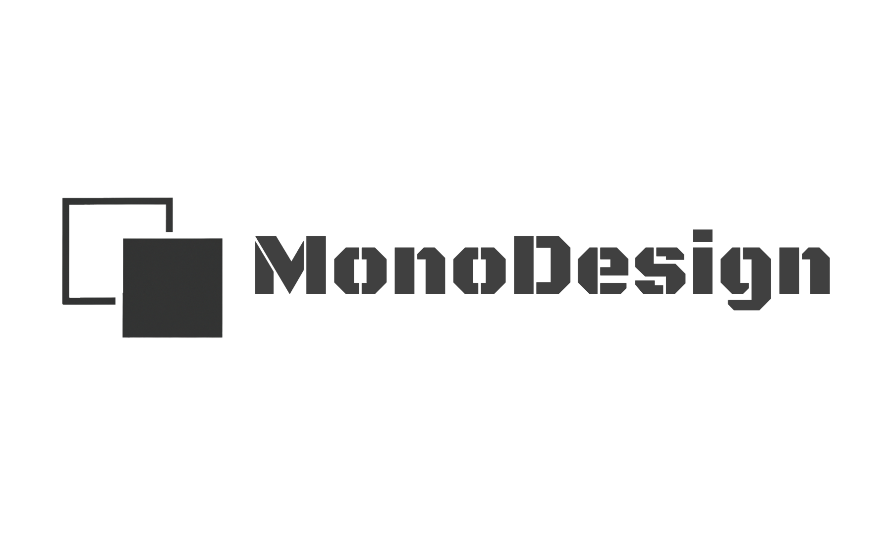 Monochrome Logo Maker Logo for MonoDesign 3