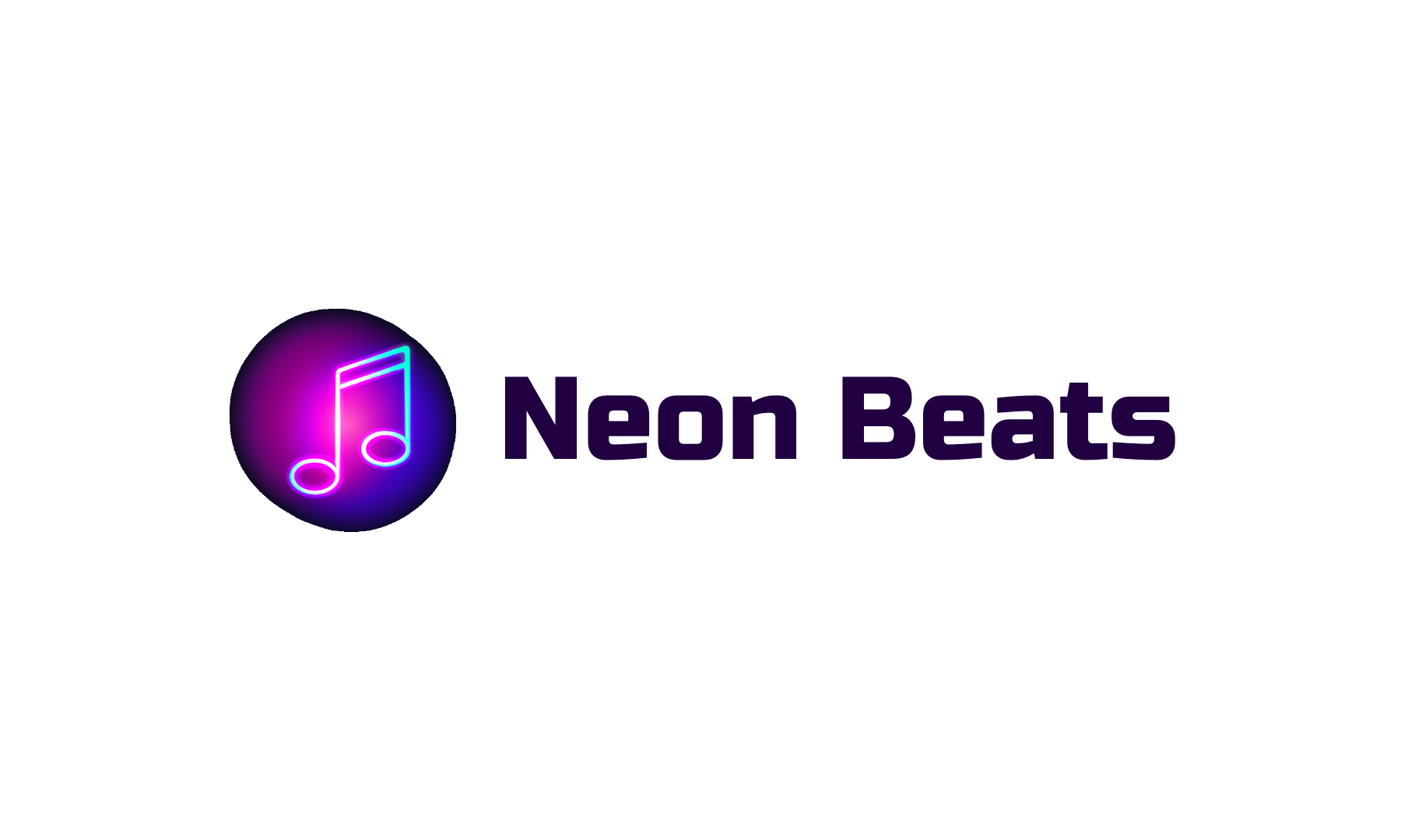 Y2K Logo Maker Logo for Neon Beats 2