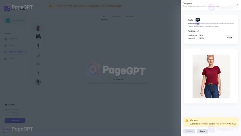 Booth.ai screenshot Compose