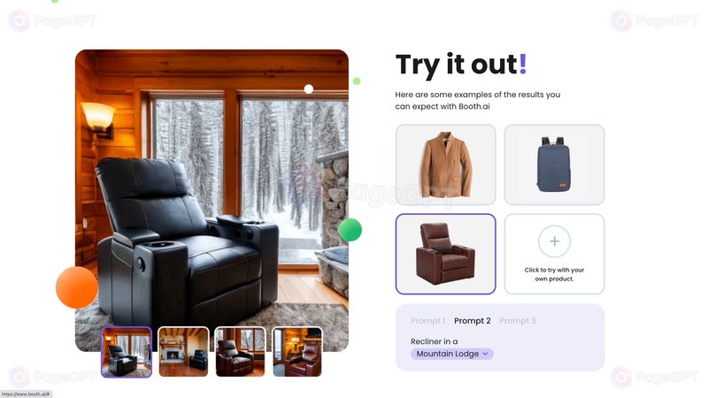 Booth.ai screenshot Scene 5