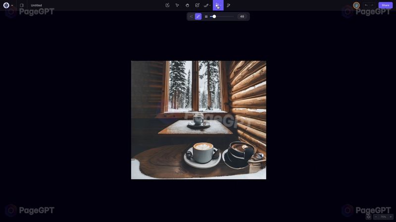 Playground AI screenshot Eraser