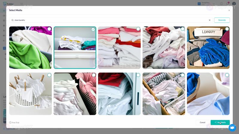 Publer screenshot Use Image