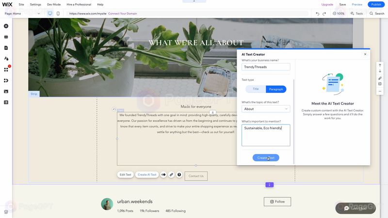 Wix ADI screenshot Edit 6
